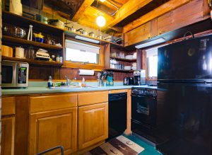 Cole Cabin kitchen